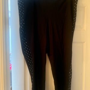 Torrid Black embellished leggings